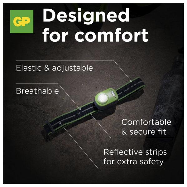 Headlamp GP Xplor PHR 17, 500 lm - SPEED LIGHT