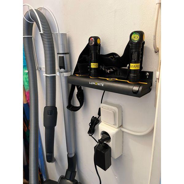 Multi-charging station LUMONITE® 4-Slot Charging Station V2 - SPEED LIGHT