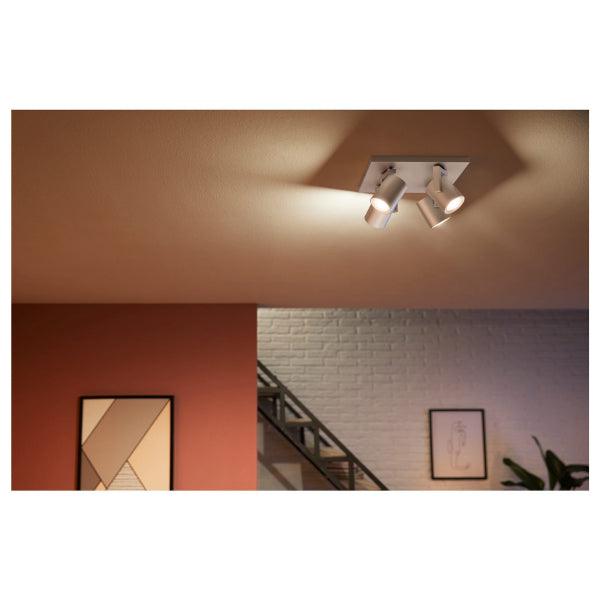 Ceiling lamp Philips Hue Argenta Quadruple, GU10 - SPEED LIGHT