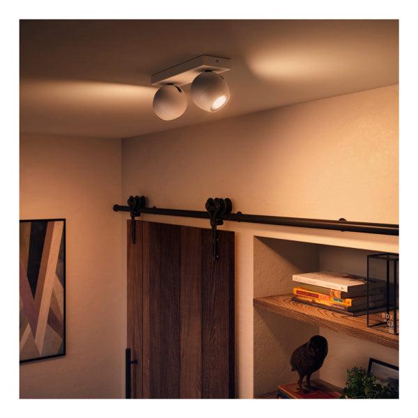 Ceiling lamp Philips Hue Buckram Double, GU10 - SPEED LIGHT