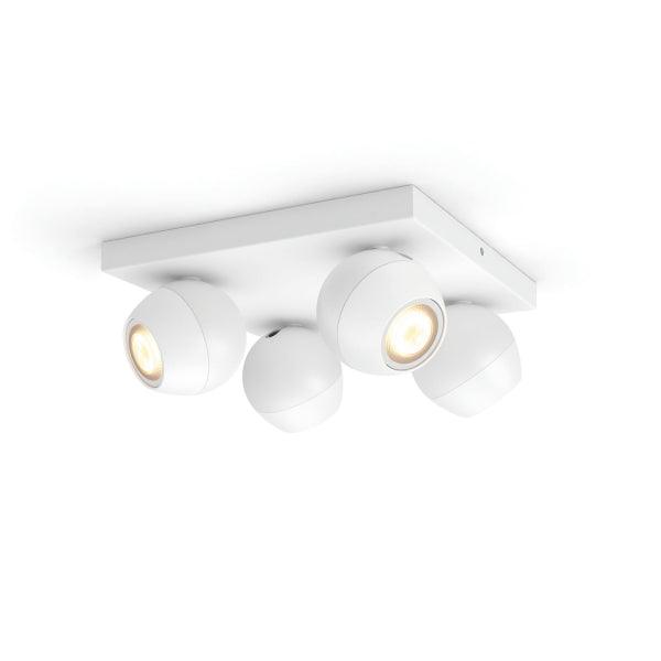Ceiling lamp Philips Hue Buckram Quadruple Spiral, GU10 - SPEED LIGHT