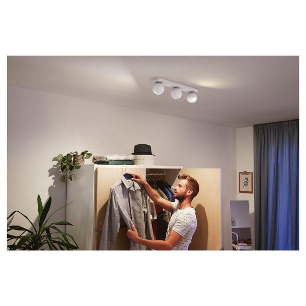 Ceiling light Philips Hue Buckram Triple, GU10 - SPEED LIGHT
