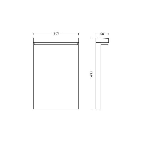 Garden lamp Philips Hue Nyro WCA 13.5W, 2000-6500K - SPEED LIGHT