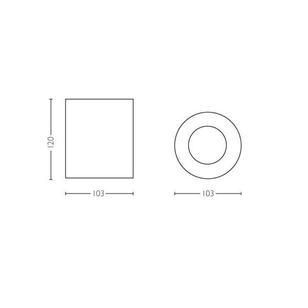 Ceiling lamp Philips Hue Pillar, GU10 - SPEED LIGHT