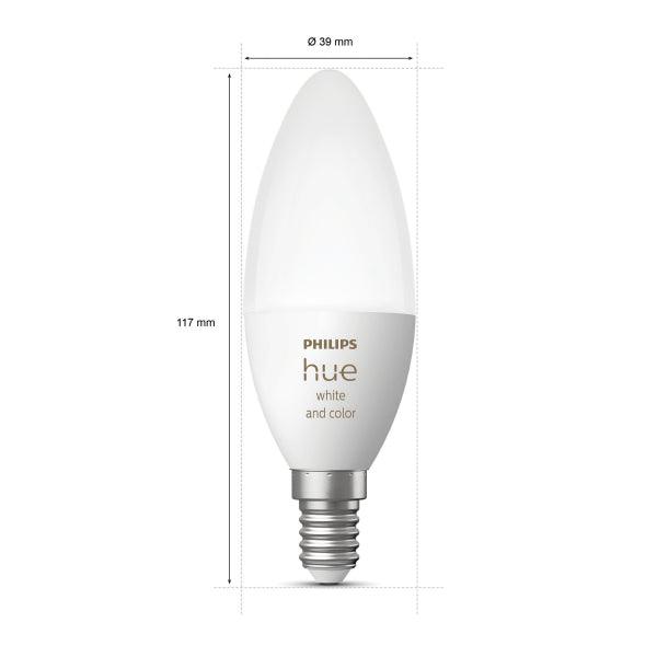 LED-Smart lamp Philips Hue WCA, E14, 2000-6500K - SPEED LIGHT