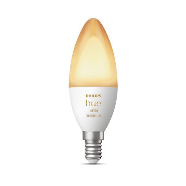 LED-Smart lamp Philips Hue White Candle Ambience, E14, 2200-6500K - SPEED LIGHT