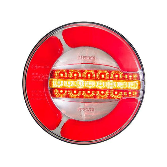 Rear light Strands Round 3 func. (tail lights, brake lights, turn signals) 12-24V - SPEED LIGHT