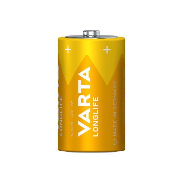 D-battery VARTA Long Life, 2 pcs - SPEED LIGHT