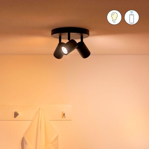 Ceiling lamp Wiz Imageo Round, GU10, RGBW - SPEED LIGHT