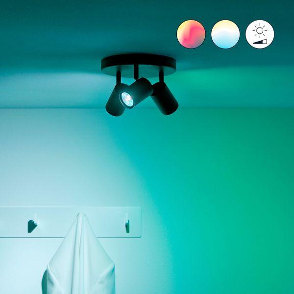 Ceiling lamp Wiz Imageo Round, GU10, RGBW - SPEED LIGHT