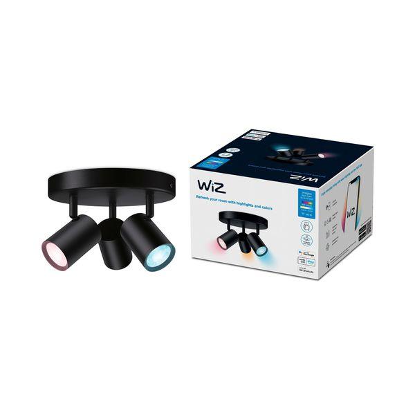 Ceiling lamp Wiz Imageo Round, GU10, RGBW - SPEED LIGHT