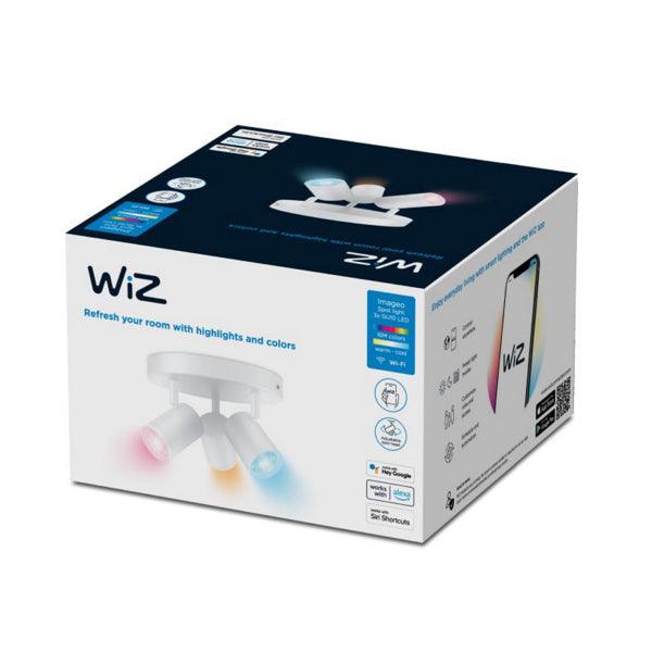 Ceiling lamp Wiz Imageo Round, GU10, RGBW - SPEED LIGHT