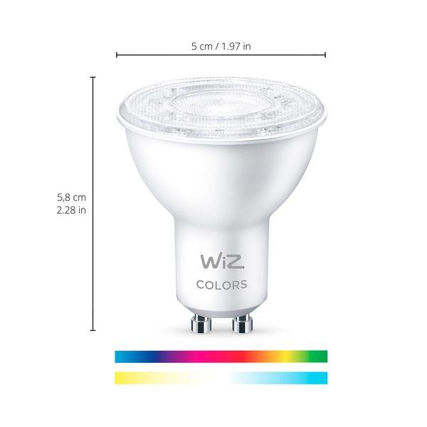 LED-Smart bulb Wiz Color RGBW, GU10 - SPEED LIGHT