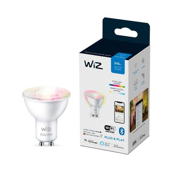 LED-Smart bulb Wiz Color RGBW, GU10 - SPEED LIGHT