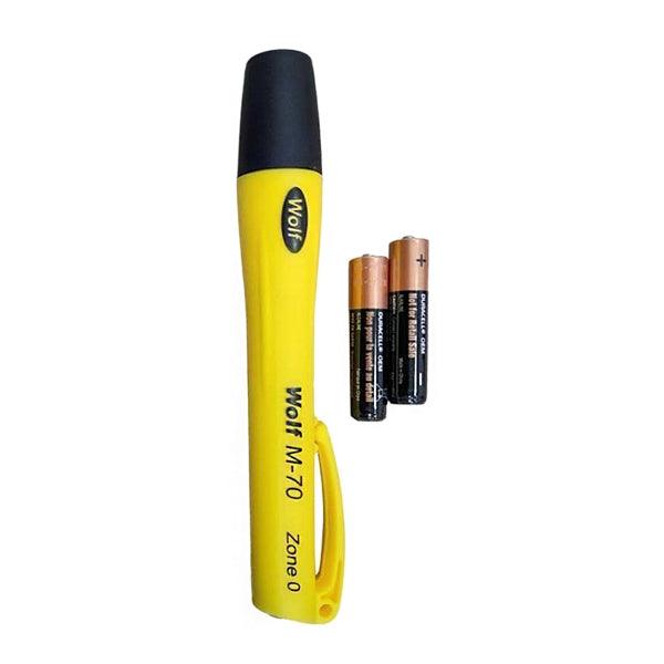 ATEX flashlight Wolf M-70, Zone 0/20, 107 lm - SPEED LIGHT